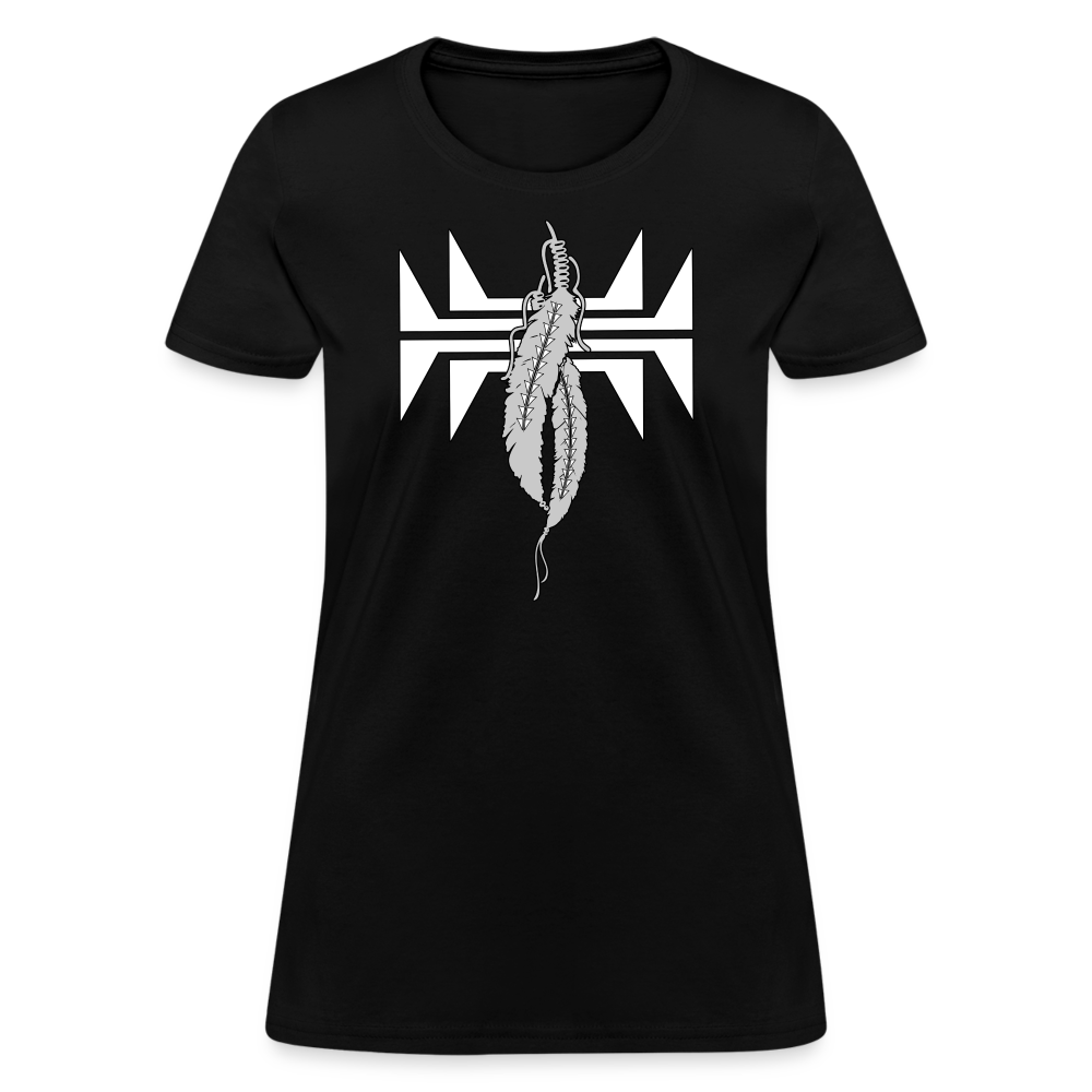 Sturgeon Feathers Women's T-Shirt - black