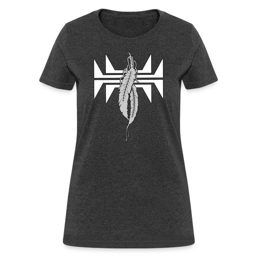 Sturgeon Feathers Women's T-Shirt - heather black