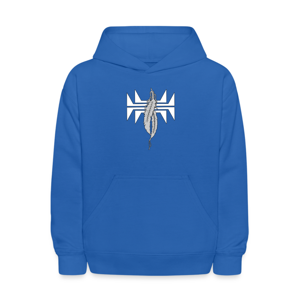 Sturgeon Feathers Kids' Hoodie - royal blue