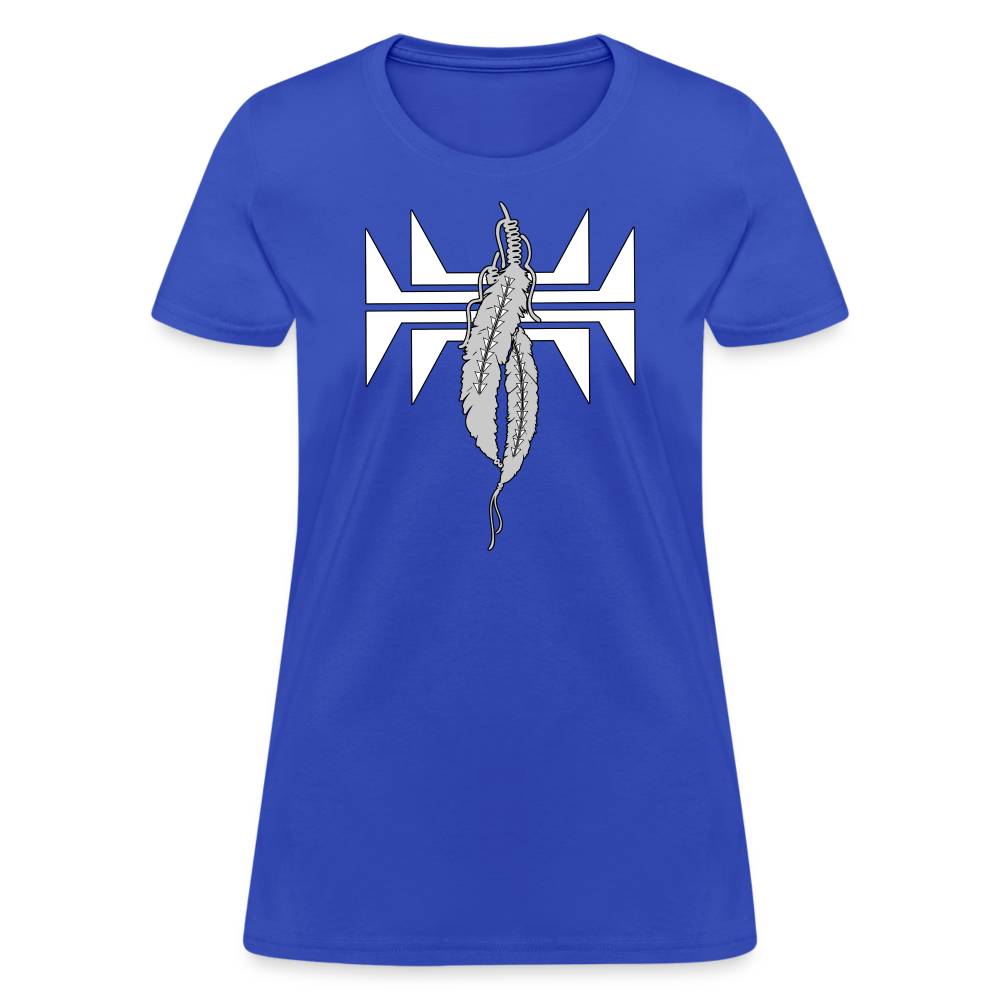 Sturgeon Feathers Women's T-Shirt - royal blue