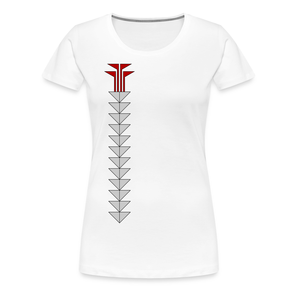 Sturgeon Side Women’s Premium T-Shirt - white