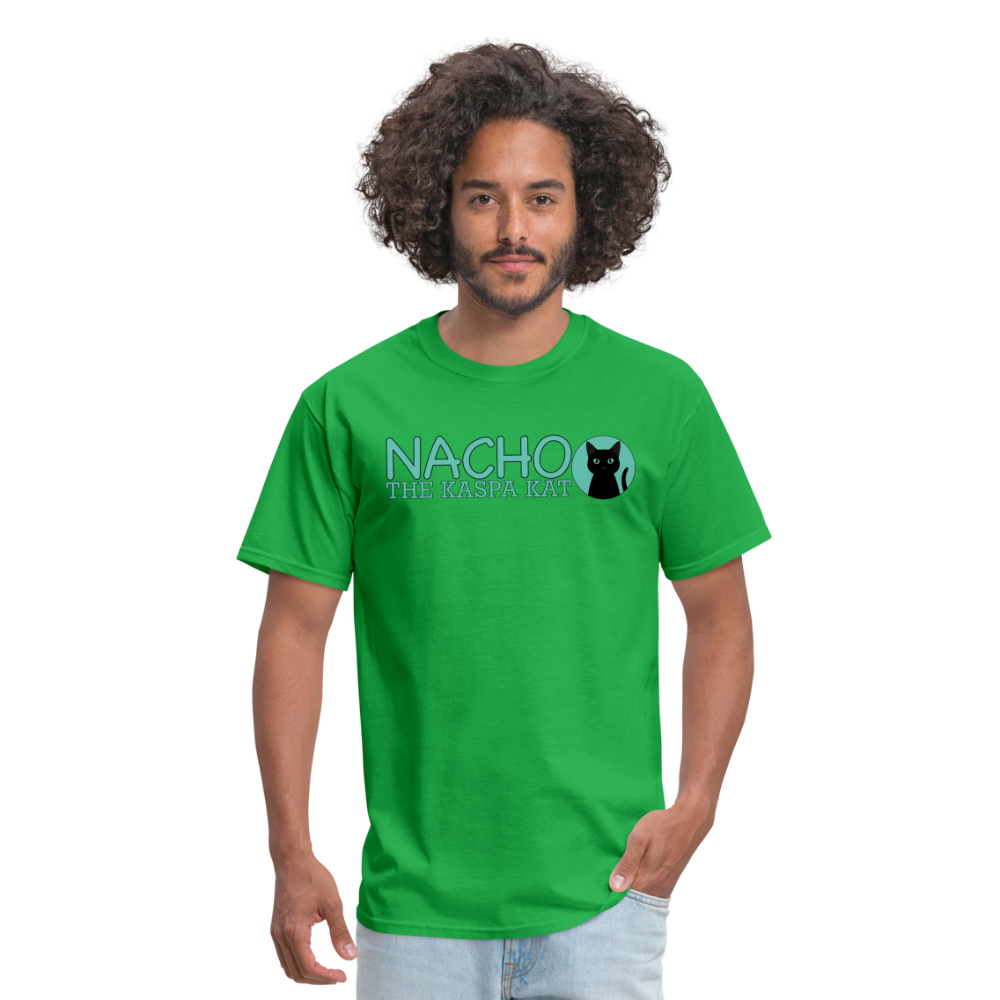 Nacho the Kaspa Kat - bright green