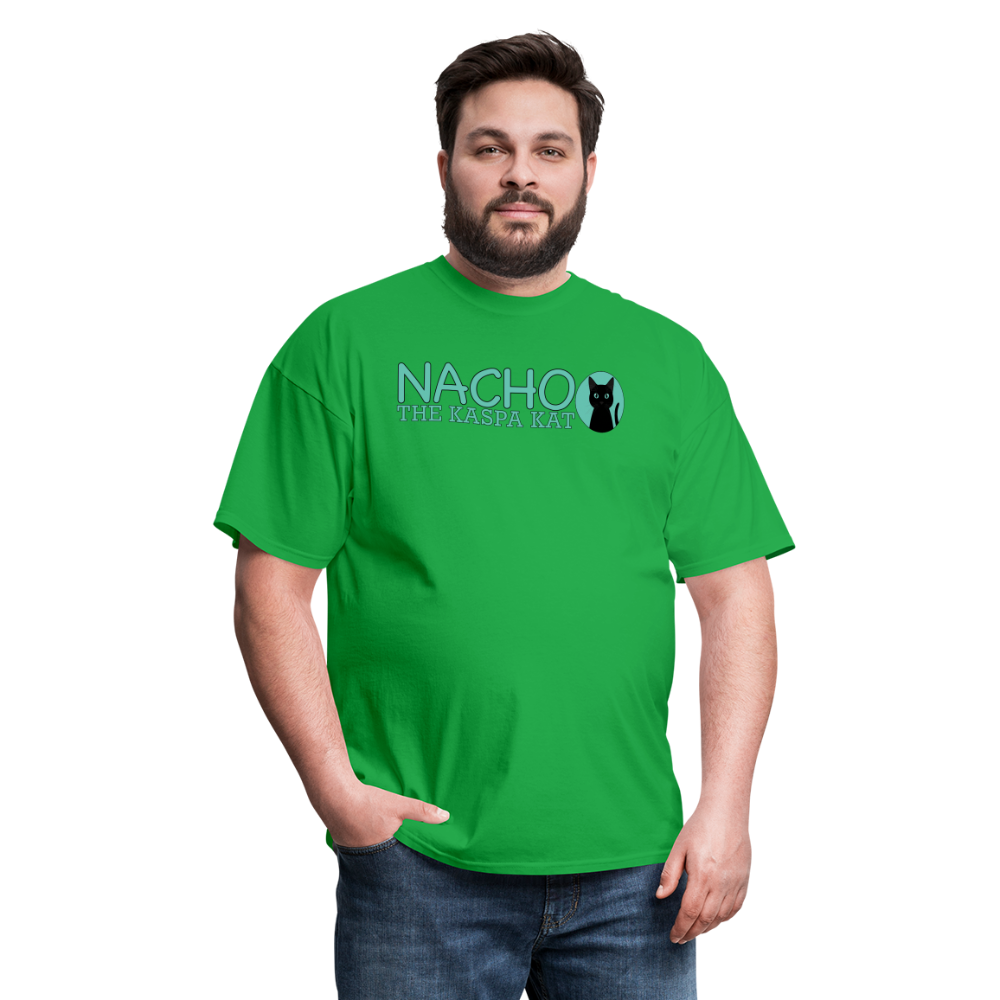 Nacho the Kaspa Kat - bright green