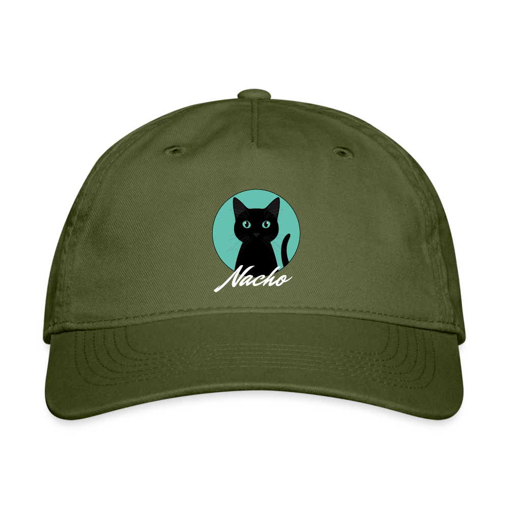 Nacho Organic Baseball Cap - olive green