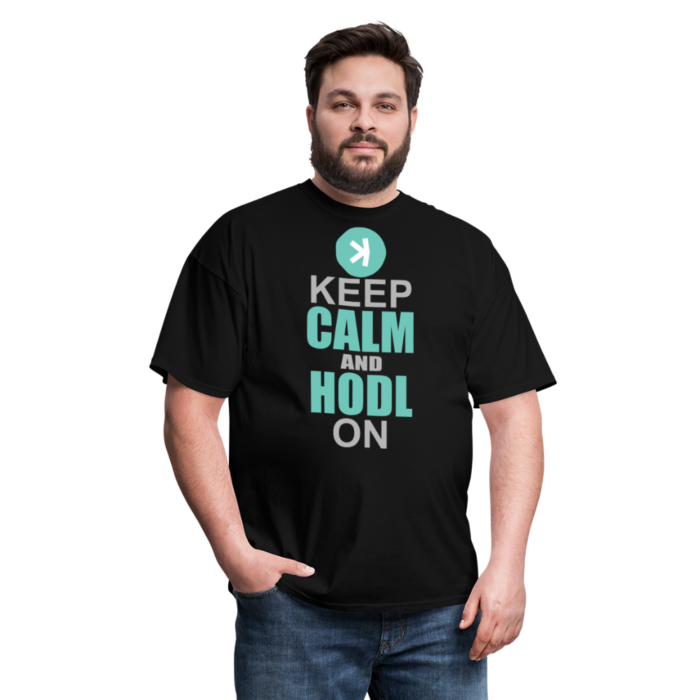 Keep Calm Kaspa Unisex Classic T-Shirt - black