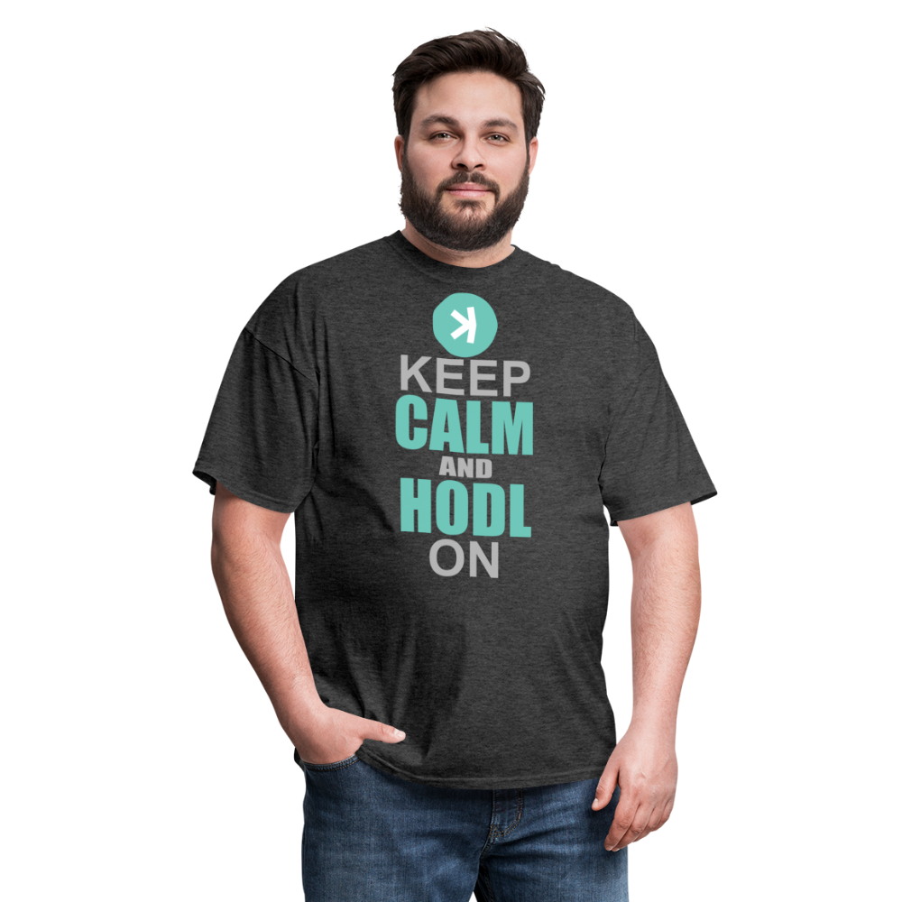 Keep Calm Kaspa Unisex Classic T-Shirt - heather black