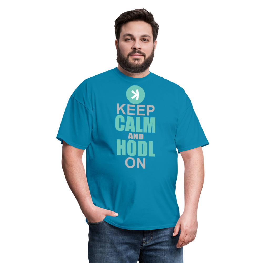 Keep Calm Kaspa Unisex Classic T-Shirt - turquoise