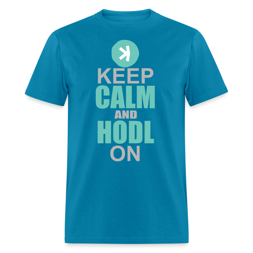 Keep Calm Kaspa Unisex Classic T-Shirt - turquoise