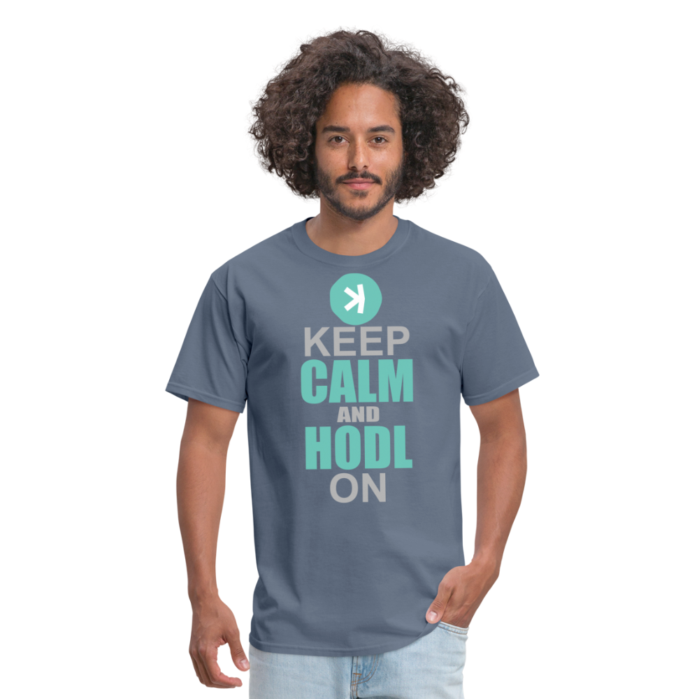 Keep Calm Kaspa Unisex Classic T-Shirt - denim