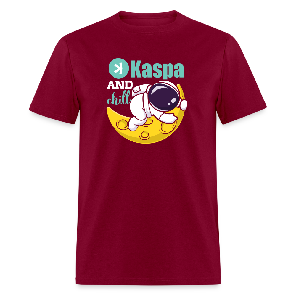 Kaspa and Chill Unisex Classic T-Shirt - burgundy