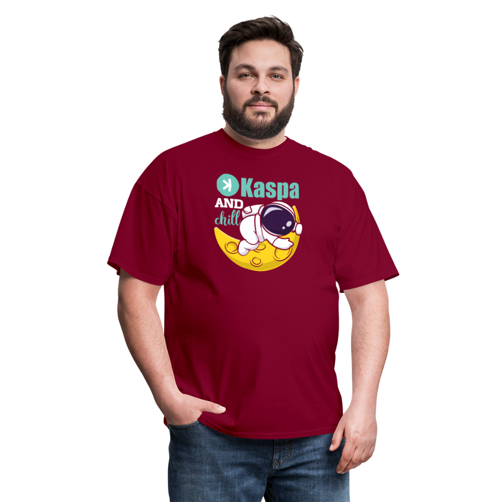 Kaspa and Chill Unisex Classic T-Shirt - burgundy