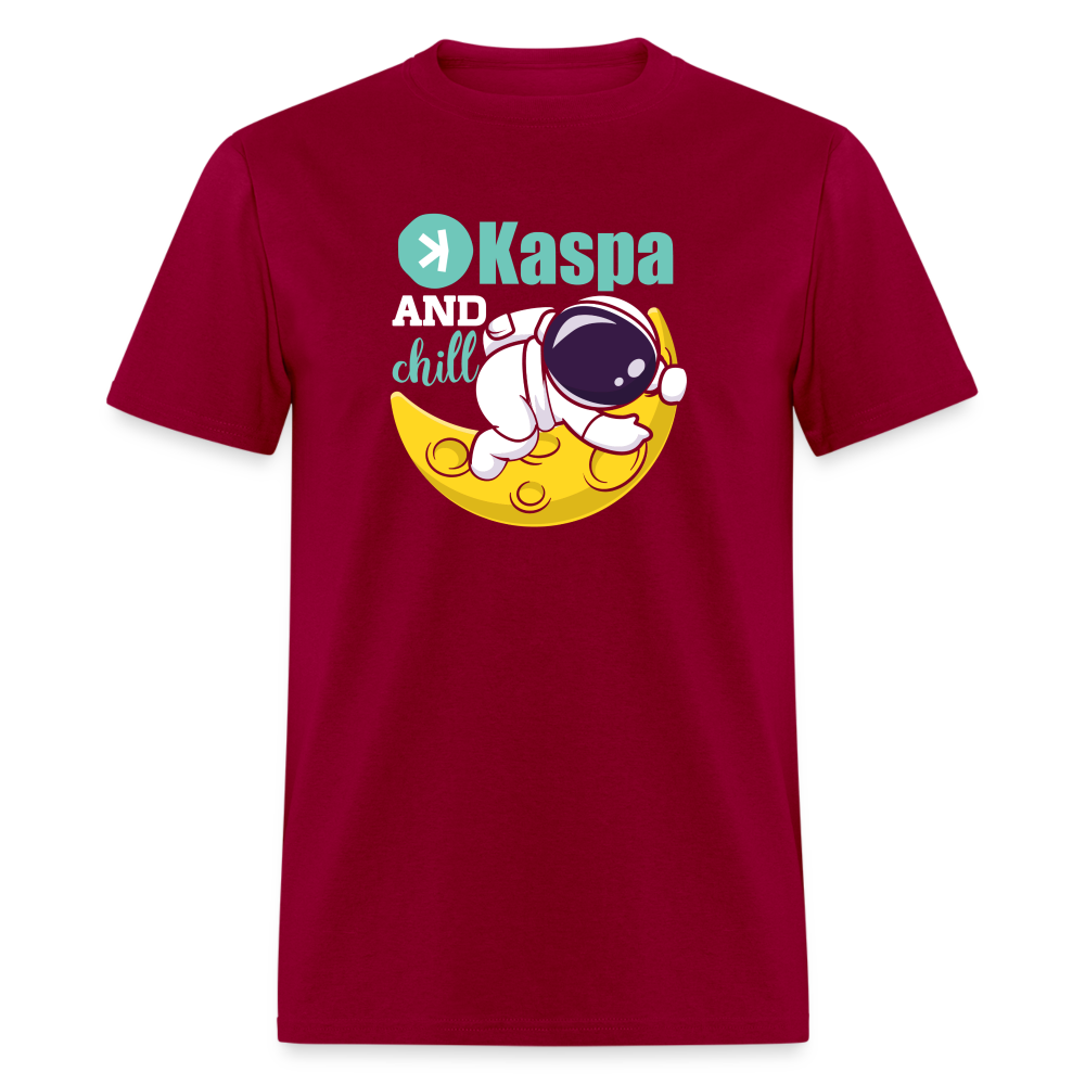 Kaspa and Chill Unisex Classic T-Shirt - dark red