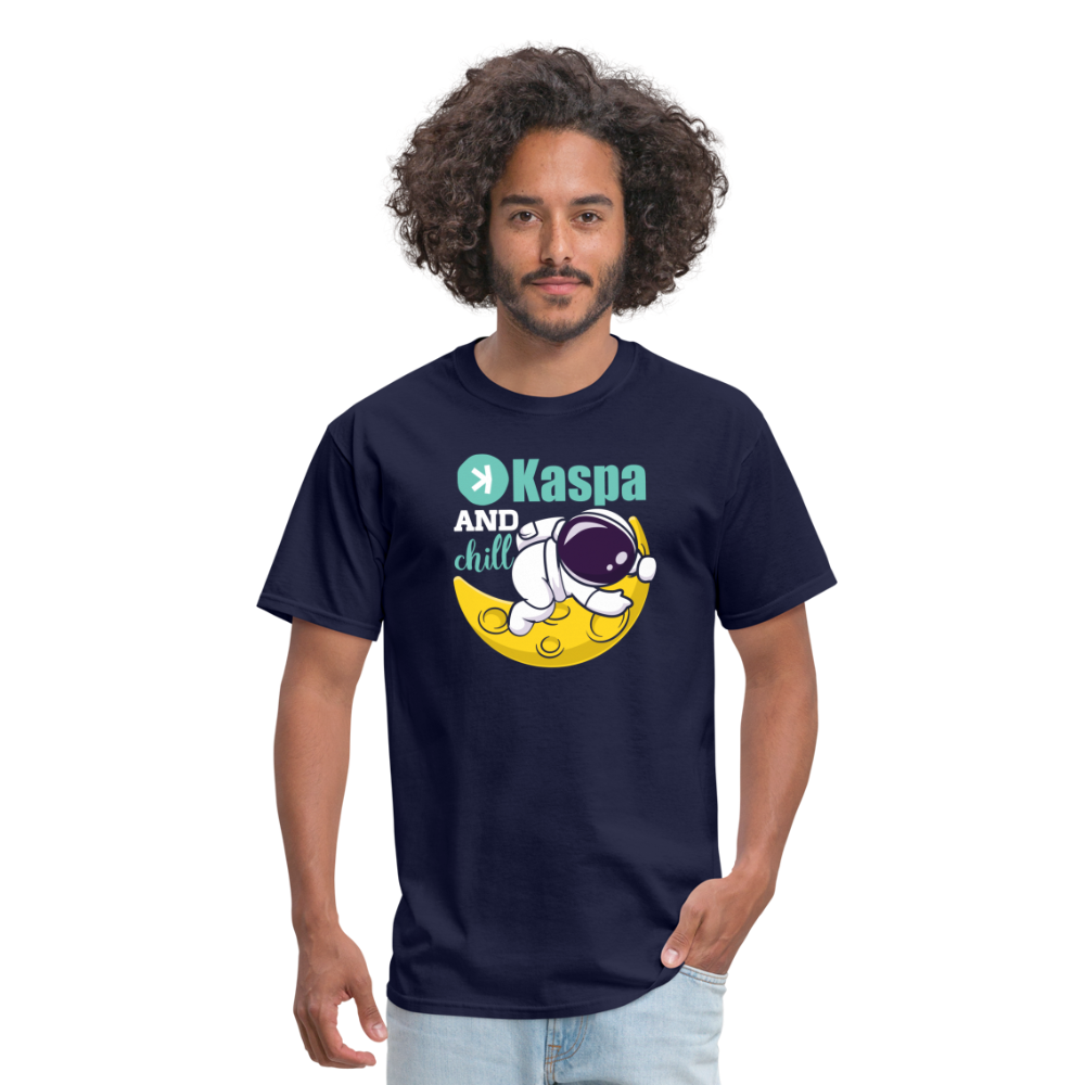 Kaspa and Chill Unisex Classic T-Shirt - navy