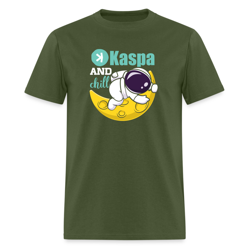 Kaspa and Chill Unisex Classic T-Shirt - military green