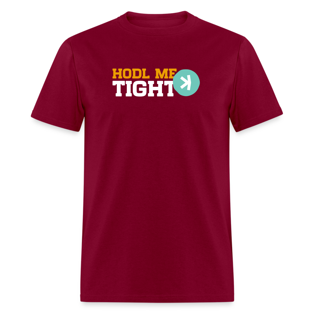 HODL me Kaspa Unisex Classic T-Shirt - burgundy