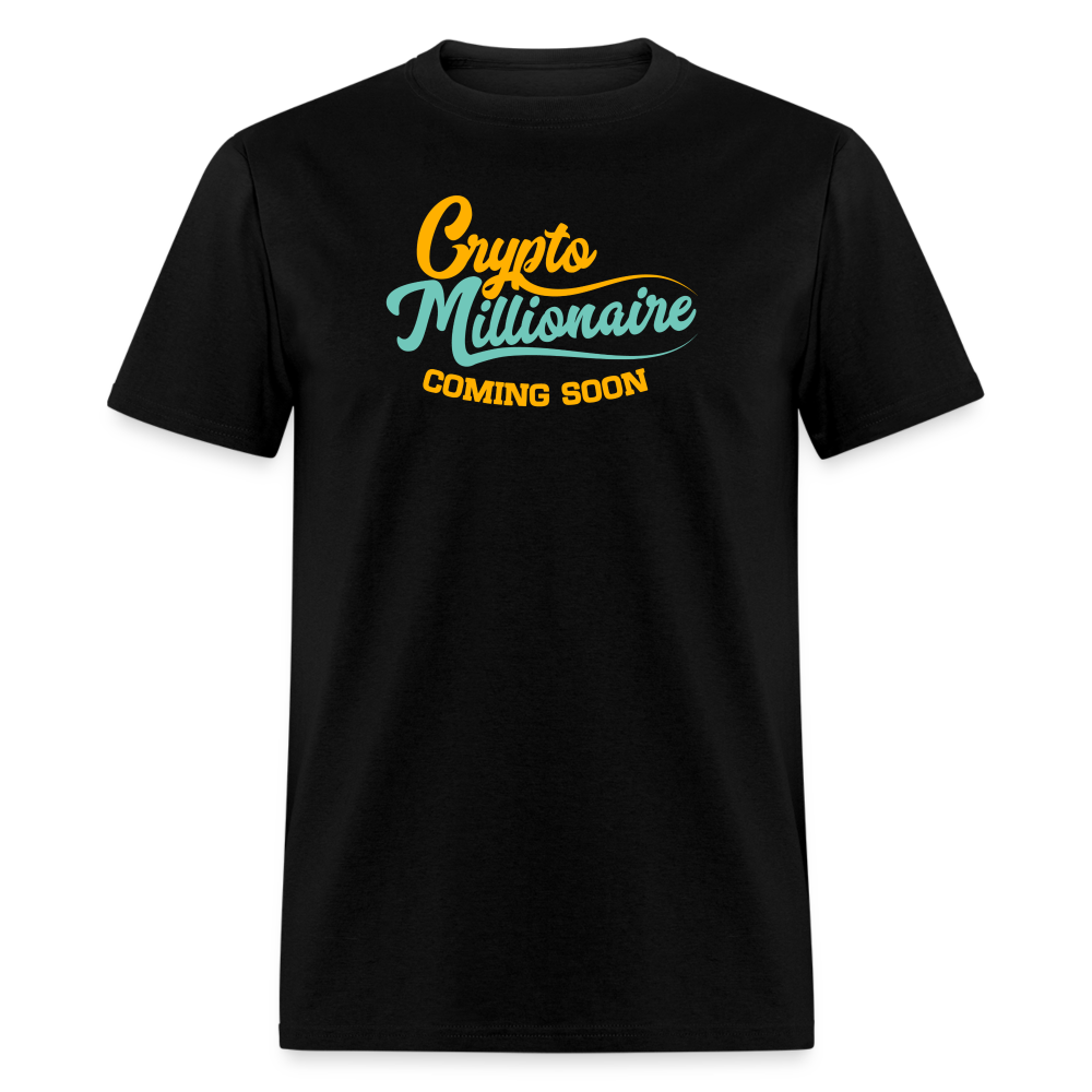 Crypto Millionaire Unisex Classic T-Shirt - black