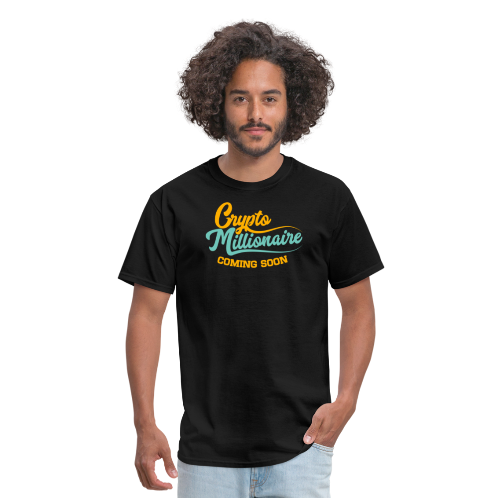 Crypto Millionaire Unisex Classic T-Shirt - black