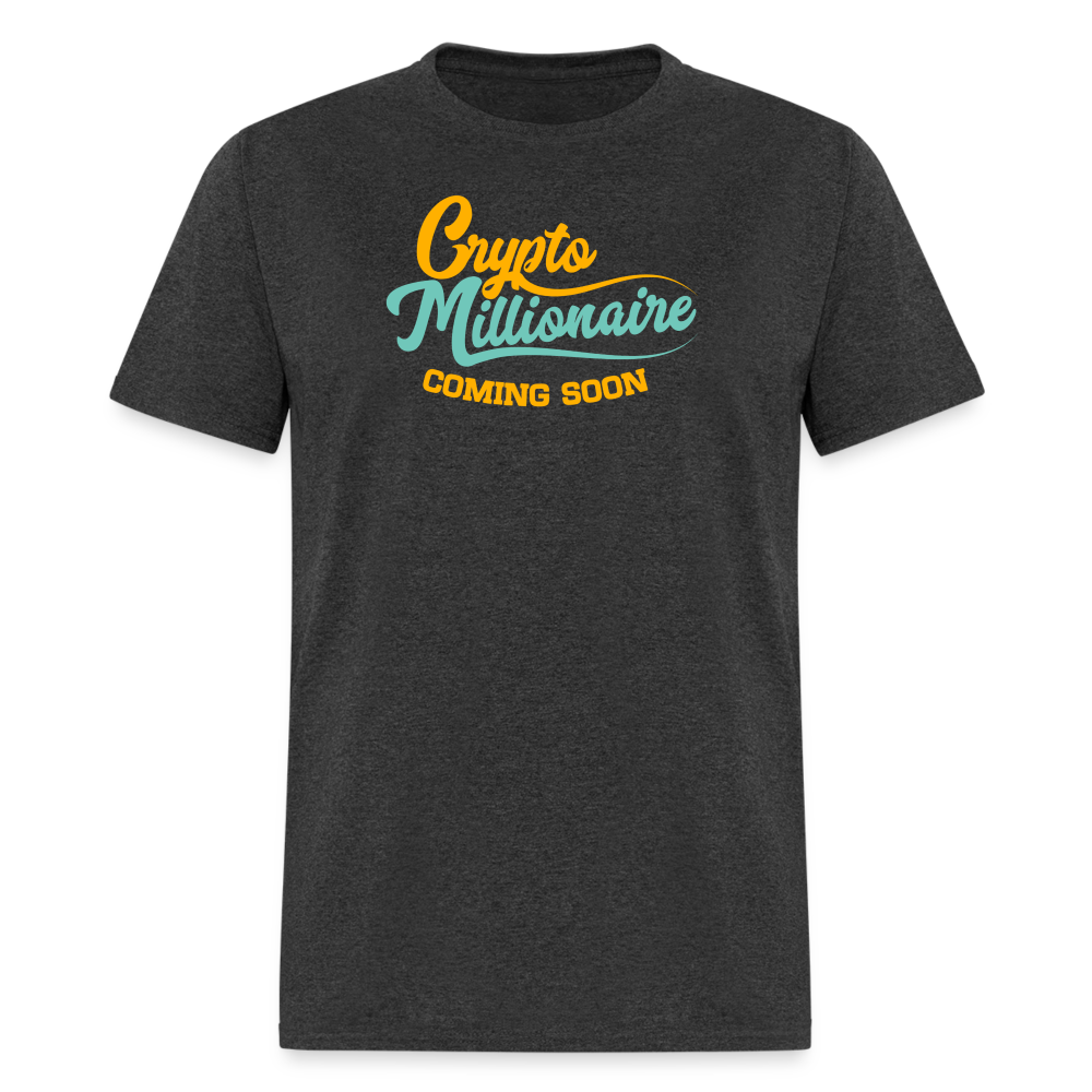 Crypto Millionaire Unisex Classic T-Shirt - heather black