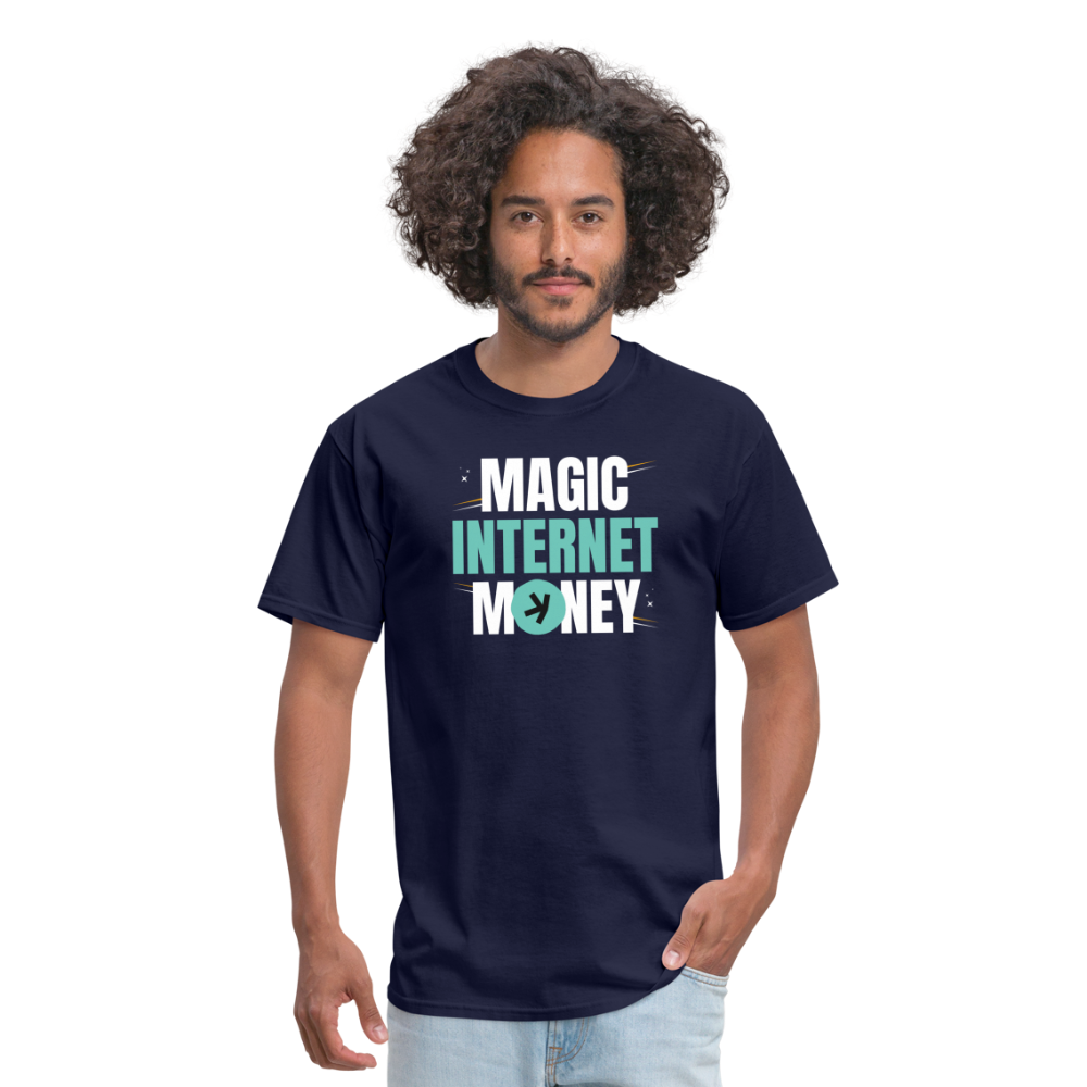 Magic Internet Money Unisex Classic T-Shirt - navy