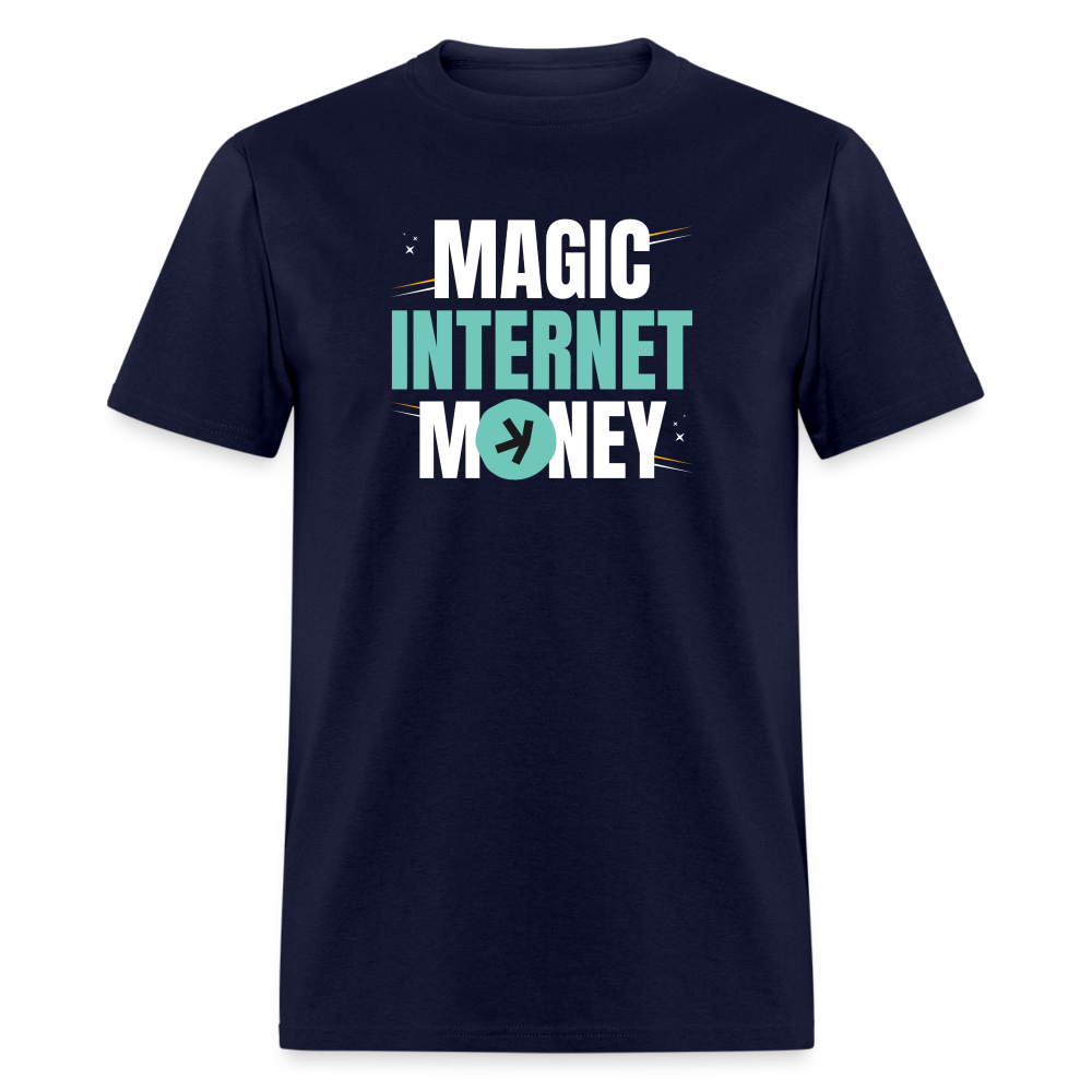 Magic Internet Money Unisex Classic T-Shirt - navy