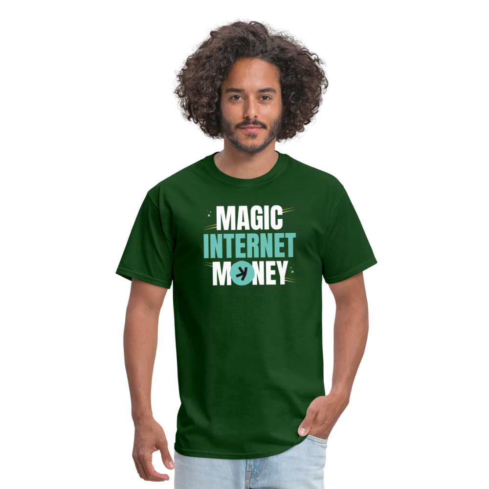 Magic Internet Money Unisex Classic T-Shirt - forest green