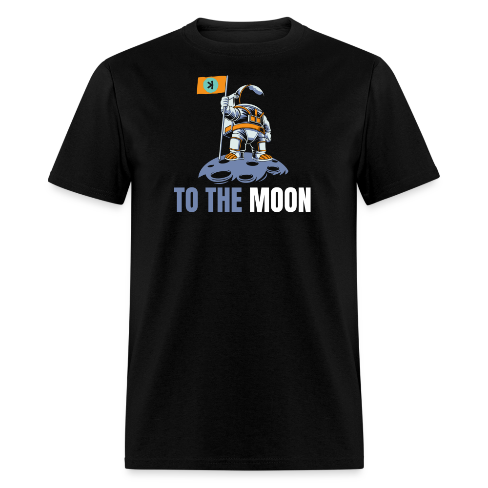 Kaspa To The Moon Unisex Classic T-Shirt - black