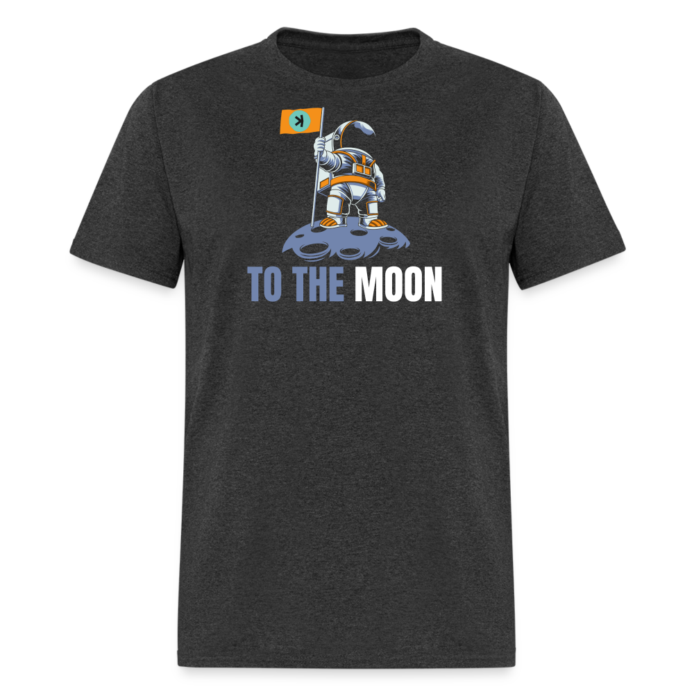 Kaspa To The Moon Unisex Classic T-Shirt - heather black